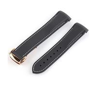 PLACKE 20 mm 21 mm 22 mm Fin de goma de silicona de silicona end for Pagani Watch Fit for Huawei Adecuado Gt2 Magic Watch 2 Fit for Honor Fit for Samsung Galaxy Watch S3 S4 (Color : Black white 3, S