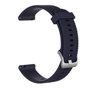 PLACKE 20mm Premium Silicone Strap WatchBands Ajuste for TimeX Weekender Expedition 10 Color sólido Moda Suda a prueba de correa deportiva (Color : 2, Size : Large Size)