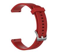 PLACKE 20mm Premium Silicone Strap WatchBands Ajuste for TimeX Weekender Expedition 10 Color sólido Moda Suda a prueba de correa deportiva (Color : 4, Size : Small Size)
