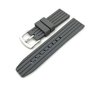 PLACKE Banda de reloj genérica 20 mm 22 mm 24 mm Liberación rápida Reloj Bandas de correa for la correa de la banda de relojes impermeables Banda(Gray,24mm)