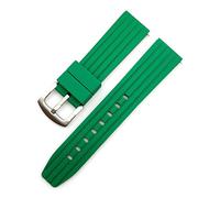 PLACKE Banda de reloj genérica 20 mm 22 mm 24 mm Liberación rápida Reloj Bandas de correa for la correa de la banda de relojes impermeables Banda(Grn,20mm)