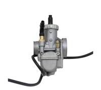 PLACKE Carburador de Motocicleta PE28 de 28mm, Carburador Manual automático Apto for Keihin ATV Quad Pit Dirt Motor Bike Scooter ciclomotor Motocross Carburador(PE28 Auto Line)