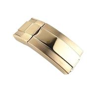 PLACKE Cierre de banda de reloj Apto for Rolex Apto for DAYTONA Apto for SUBMARINER GMT Apto for Yacht-Master Botón de ajuste fino Hebilla sólida de acero inoxidable de 16 mm * 9 mm(Rose Gold)