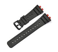 PLACKE Correa de goma resistente a la correa de resina de resina Sport Sport Boder Bole de bucle de bucle de bucle de metal dorado for el ajuste de Casio for el ajuste de Casio for G-shock Adecuado GM