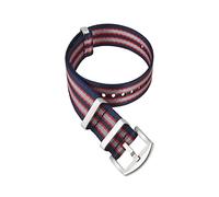 PLACKE Correas de nylon adecuadas for OTAN Adecuado ZULÚ Cinturones de vigilancia de reemplazo de reemplazo for tropas francesas Bag de paracaídas Hombres Mujeres Accesorios de reloj 20 mm 22 mm (Col