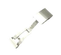 PLACKE Hebilla de cierre de reloj ajustable de acero inoxidable sólido 316L, compatible for Seiko, compatible for Citizen, cierre de correa de reloj, botón plegable de Metal de 22mm