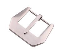 PLACKE Hebilla de correa de reloj de acero inoxidable, 18, 20, 22, 23 y 24mm, correas de reloj plateadas, accesorios de correa for cierre(Type 16,28mm)