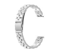 PLACKE Reloj Accesorios Durable Correa de muñeca de acero inoxidable Ajuste for Fitbit Luxe Exquisito Color Sólido Cuentas de moda (Color : 1)