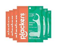 Plackers Micro Mint, 90 Count (Pack of 6) by Plackers