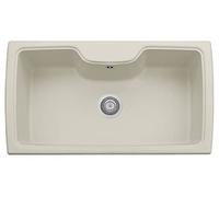 Plados Lavabo de cocina empotrada 1 bañera 86 cm Ultragranit Jasmine UG56 HR0860
