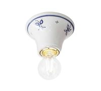 Plafón 1 luz Colección Trieste C133 blanco