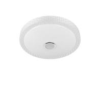 Plafon 48w Zaid 3000-4000-6500k Rgb Blan/transp Bluetooth 7x38x38 Cm Remoto,reg.int.memoria.altavoz 3744lm