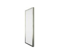 Plafon 72w 4000k 3,5x30x90 Cm Plano Niquel 6120lm