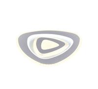 Plafon acrilico color blanco serie catanga 31.1cm