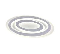 Plafon acrilico color blanco serie savínia 41cm