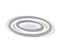 Plafon acrilico color blanco serie savínia 52cm 3.8 cm