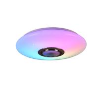 Plafon aplique LED 15,5W altavoz Bluetooth Dynamic Light RGBW IP20 Trio Lighting