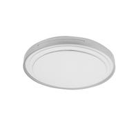 Plafon argus 36w 3000-4000-6500k blanco/plata 3528lm 7,5x39x39cm c/rem