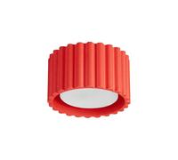 Plafón Aura 1 rojo Gx53