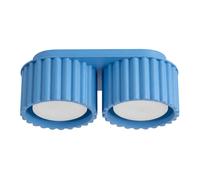 Plafón Aura 2 azul claro Gx53