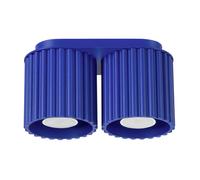 Plafón Aura 2 GU10 Azul