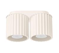 Plafón Aura 2 GU10 Beige