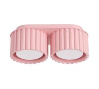 Plafón Aura 2 rosa Gx53