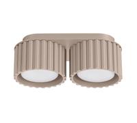 Plafón Aura 2 taupe GX53