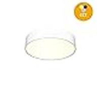 Plafón bilac redondo 38w led cct 3000/4200/6000k al.9xd.40cm blanco