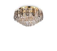 Plafón Clásico de Cristal Oro DL0059
