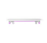 Plafón con bluetooth Philips Hue Centris 4x5.7W + 40W 2000-6500K blanco - 31861 [EEK: Conforme]