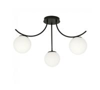 Plafón de techo barino opal 3 luces marca wonderlamp