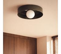 LEDKIA LIGHTING Plafón de Techo Cristal Elva para Cocina, Comedor, Habitación S Verde