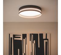 Plafón de Techo LED 40W Acero Saska L [EEK: F]