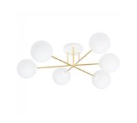 Plafón de techo mendra ii opal (6 luces) marca wonderlamp