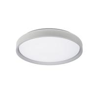 Plafon morgan 60w 3000-4200-6500k blanco/plata 7,5x50x50cm 5400lm c/r