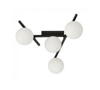 Plafón de techo tramas opal (4 luces) marca wonderlamp