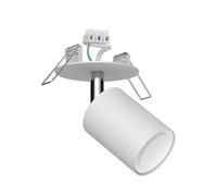 Plafón empotrable WAIKA blanco mate incl. lámpara LED GU10 450lm blanco