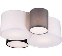 Plafón Hotel 4xE27 Cilindros Multicolor L50cm Trio Lighting