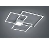 Plafón hydra led 38w 65,5cm plata
