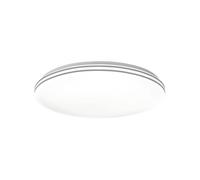 Plafón indra led 72w diámetro 50cm plata