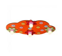 Plafón infantil nube floral mdf infantil