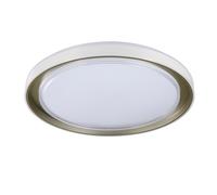 Plafón led 144w 11520lm 3000-6000k 50cm blanco/plata regulable serie