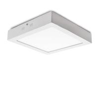 Plafón LED 24W 2400Lm 4200ºK Cuadrado 40.000H [HO-PLAF-R-24W-W] | Greenice