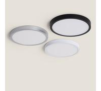 Plafón LED 24W Circular Aluminio Ø280 mm Slim CCT Seleccionable Galán