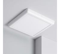 Plafón LED 24W Cuadrado Metal 300x300 mm Design White