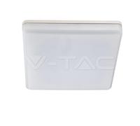 V-TAC SQUARE LED CEILING LIGHT 25W 3000LM 6500K IP44 VT-8066SQ 13979