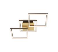 Plafón LED 30W Regulable Giratorio Blanco Cálido 1300lm Dorado 76,3cm