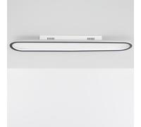LEDKIA LIGHTING Plafón LED 35W Aluminio Black Renoir para Cocina, Comedor, Habitación Negro
