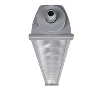 Plafón led acero reg Beghelli 2x36W M1200 4000K IP66 - A236RD